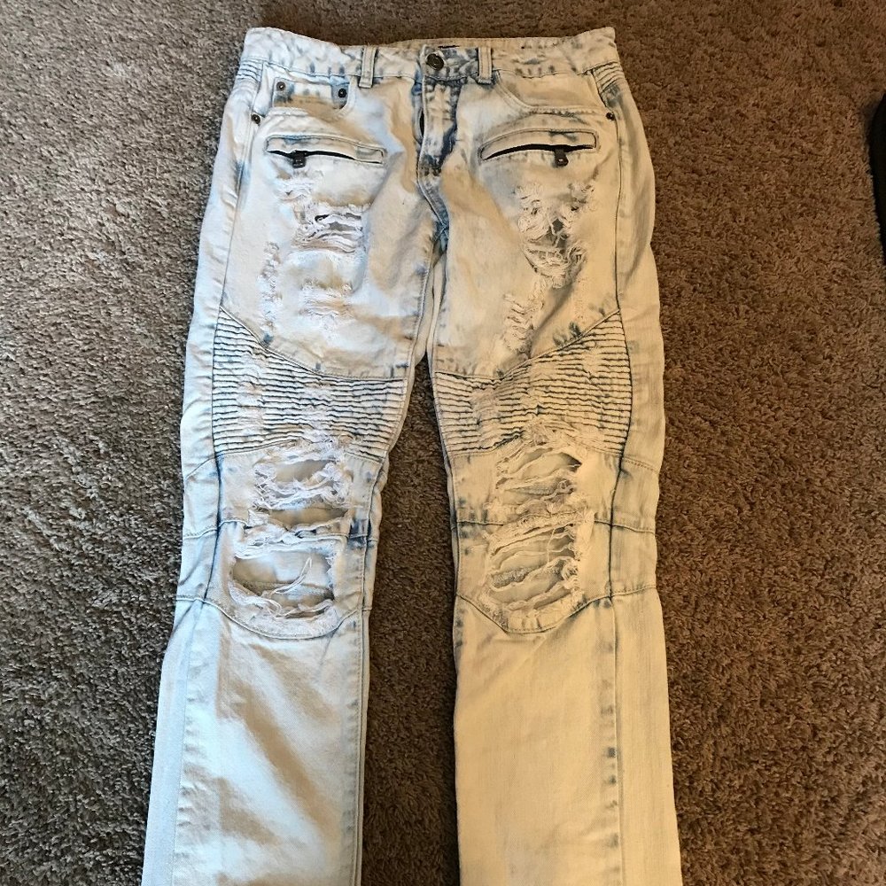 Men's Stonewashed Jeans